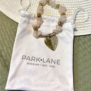 Park Lane Rose Quartz, Heart ❤️ Bracelet